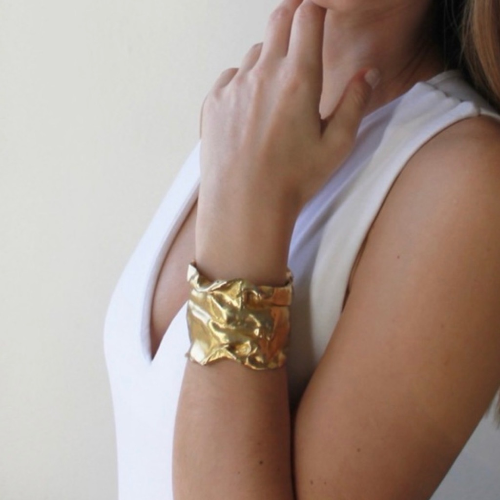 Karine Sultan Gold Cuff